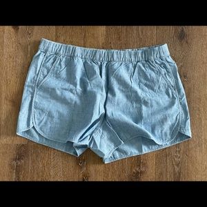 Madewell Chambray Shorts NWT